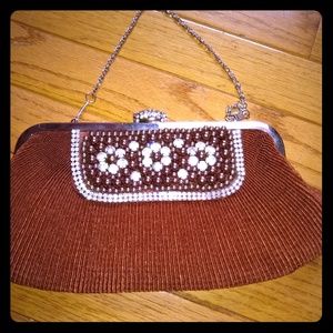 J. Francis Chocolate Clutch